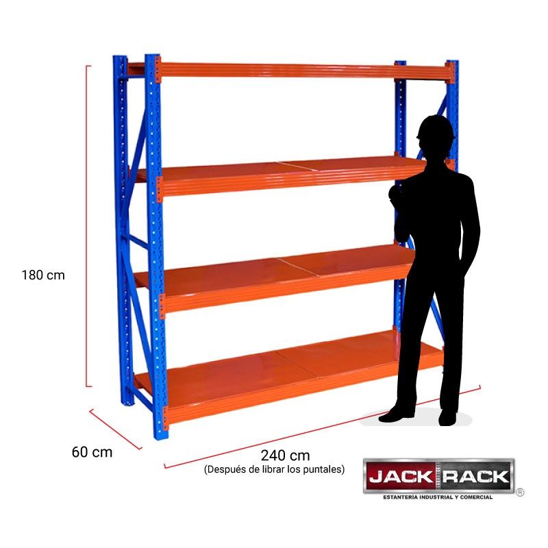 Rack 240 x 180 x 60 cm - RCEP-4000K - Imagen 3