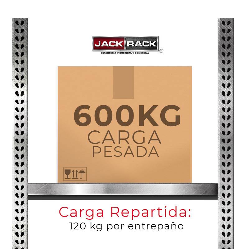 Estante 180 x 92 x 60 cm - ECP-600K - Imagen 3