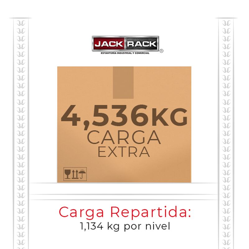 Rack 195.58 x 182.88 x 60.96 cm - RCEP-4536K - Imagen 2