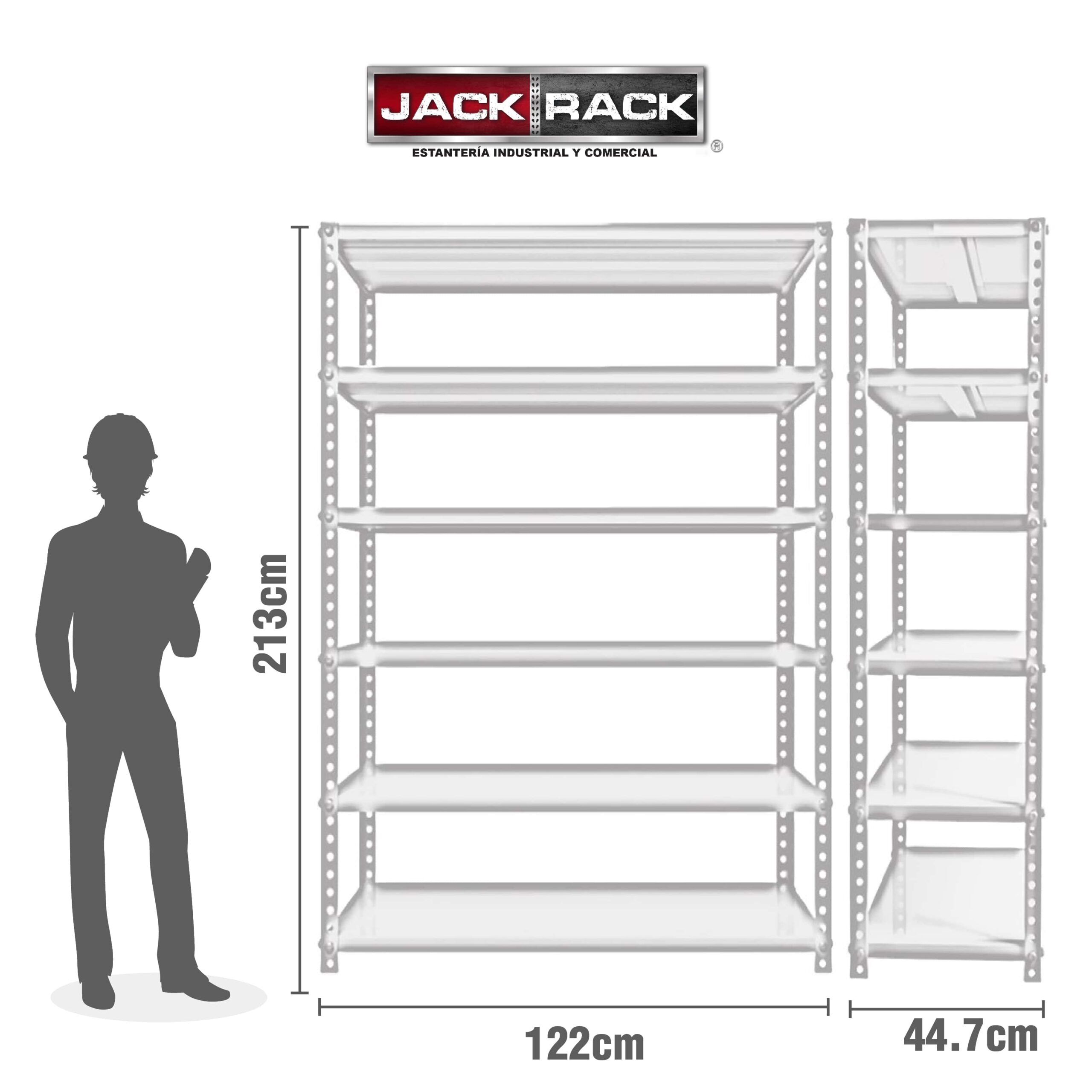 Estante 213 x 122 x 44.7 cm - ECPXL-1908K - Imagen 3