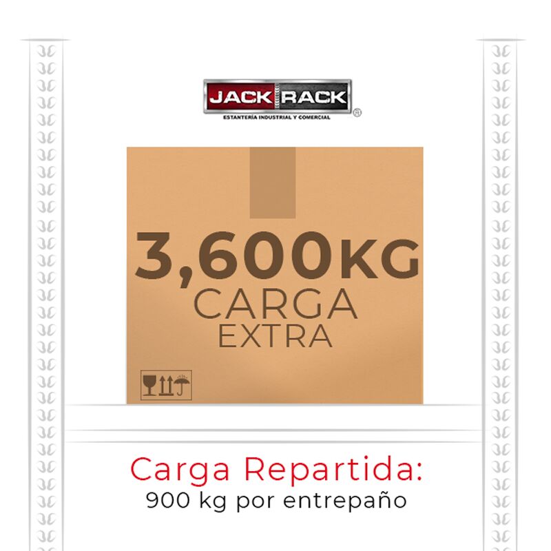 Rack 183 x 195 x 61 cm - RP-3600K - Imagen 2